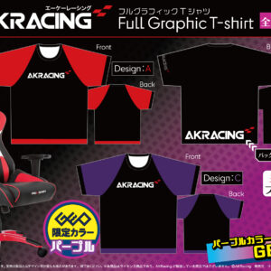 AKRacing フルグラフィックTシャツ（GEO限定カラー入）