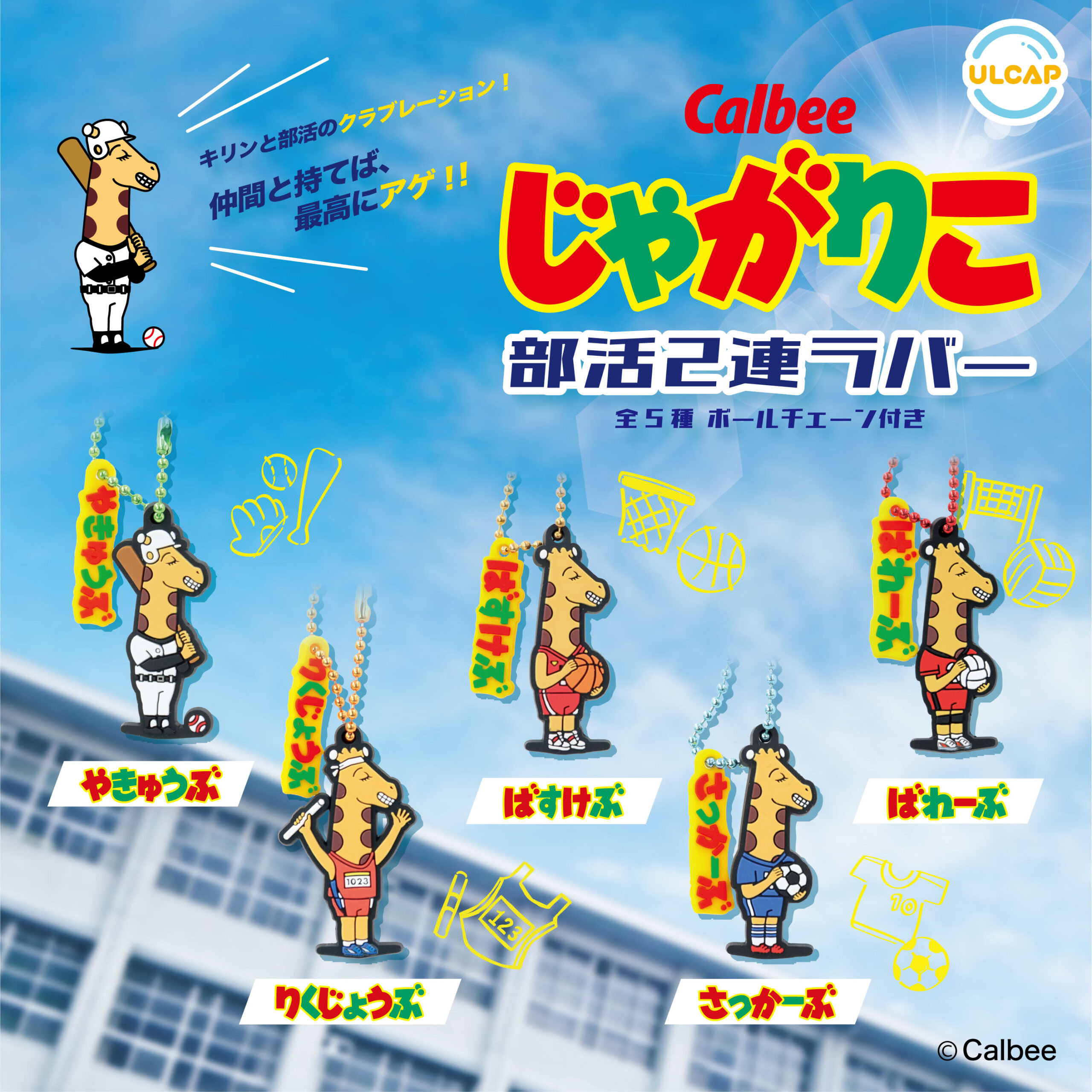 Calbee じゃがりこ(ミツル) 部活2連ラバー