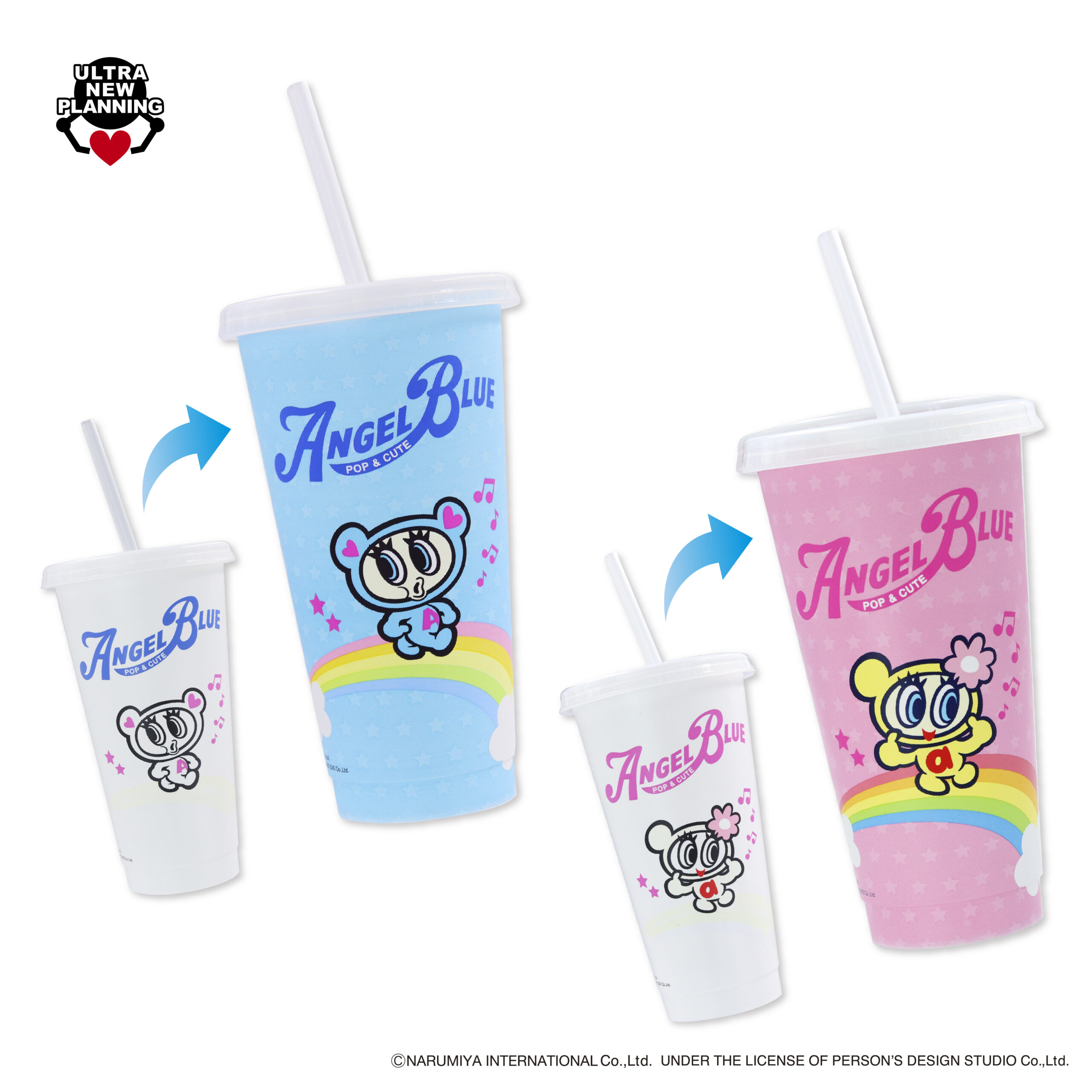 エンジェルブルー カラーチェンジカップ