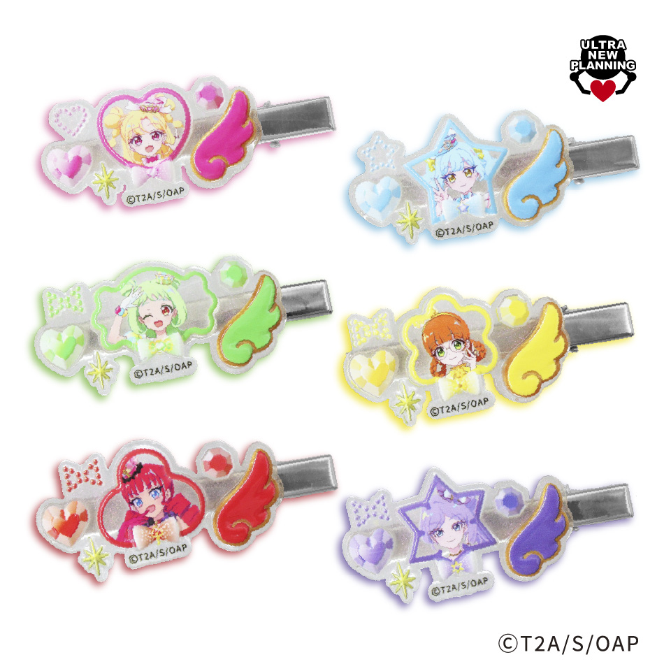 おねがいアイプリぷくぷく3Dヘアクリップ